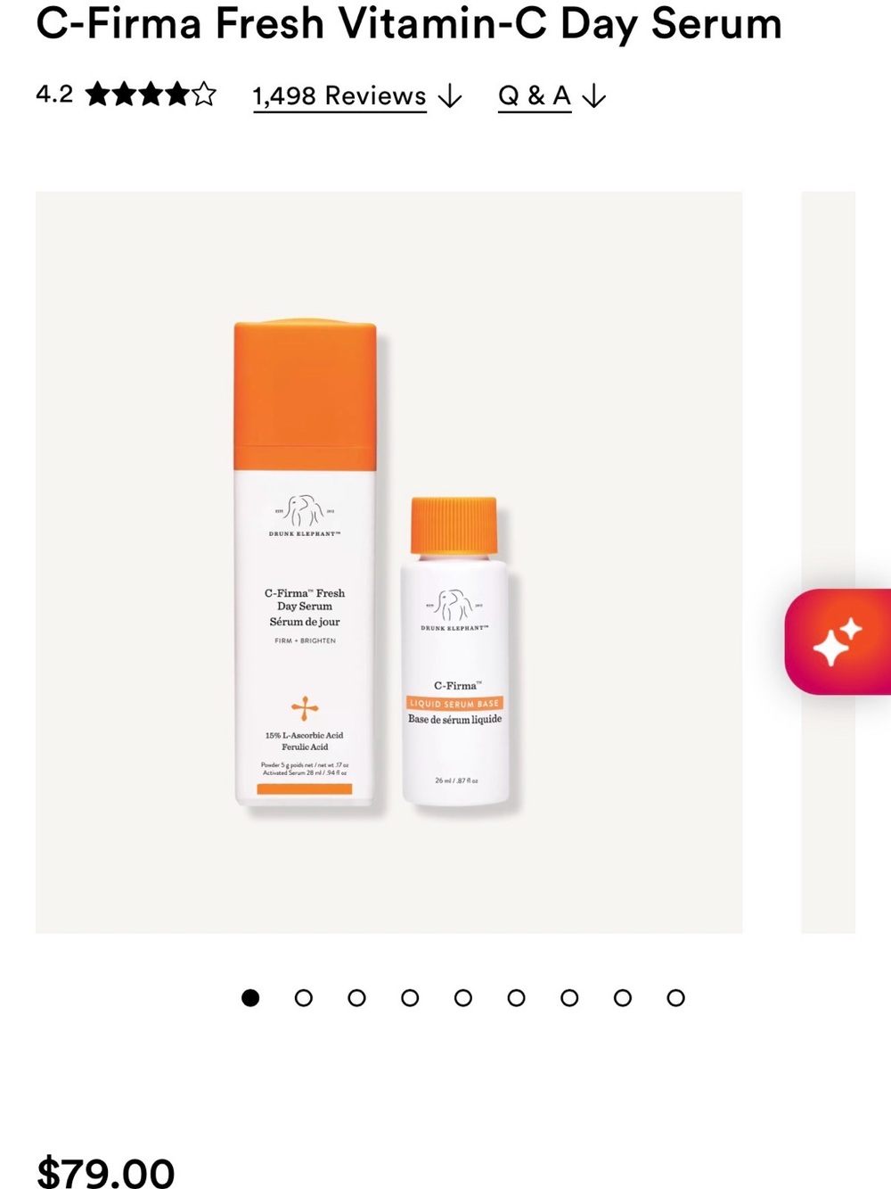 Drunk Elephant C-Firma Serum Duo